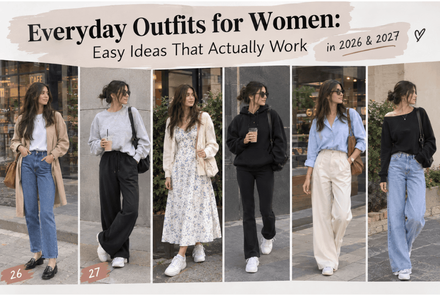 Everyday Outfits for Women: Easy Ideas That Actually Work in 2026 & 27